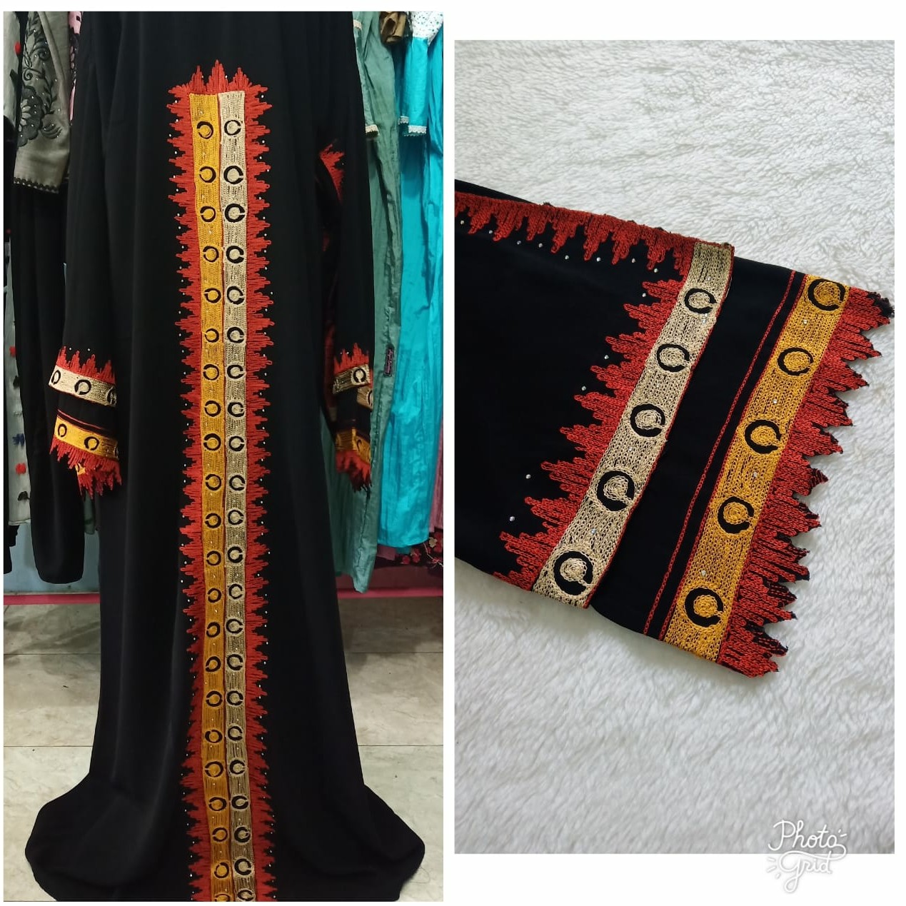 Abaya Mekah Dobel Lengan 2