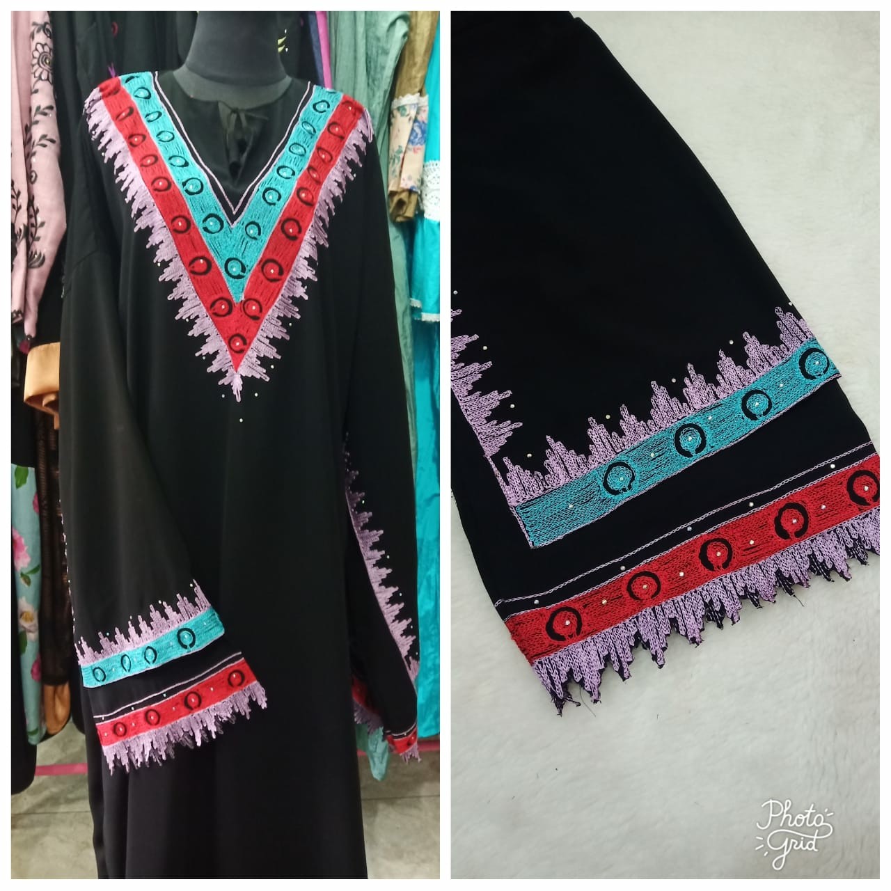 Abaya Mekah Dobel Lengan 4