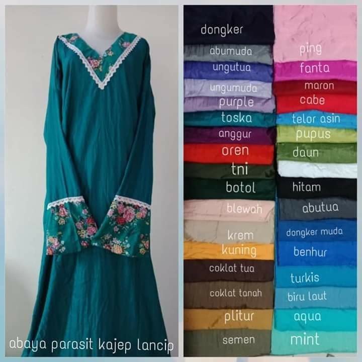 Abaya Parasit Kajep