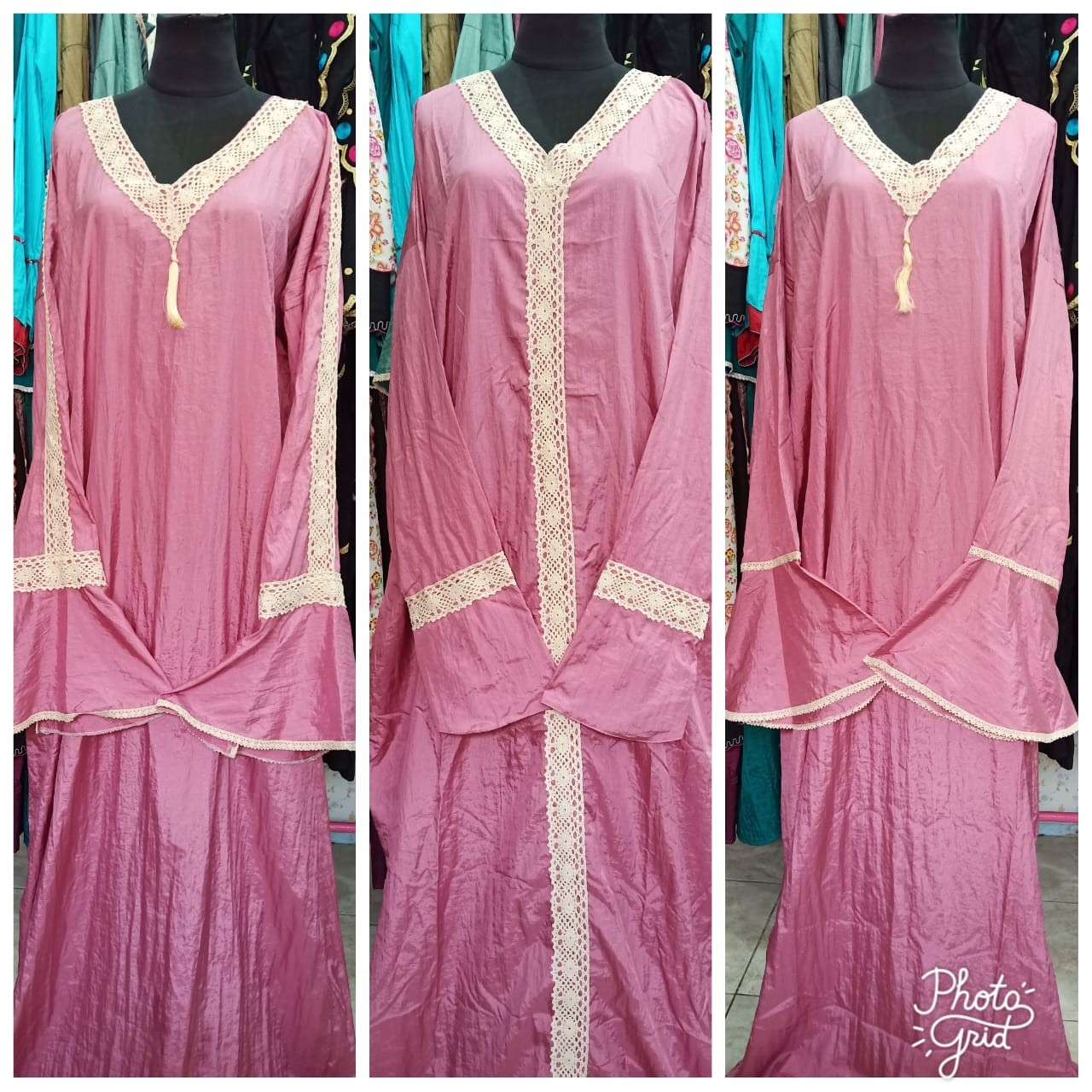 Abaya Renda Brukat