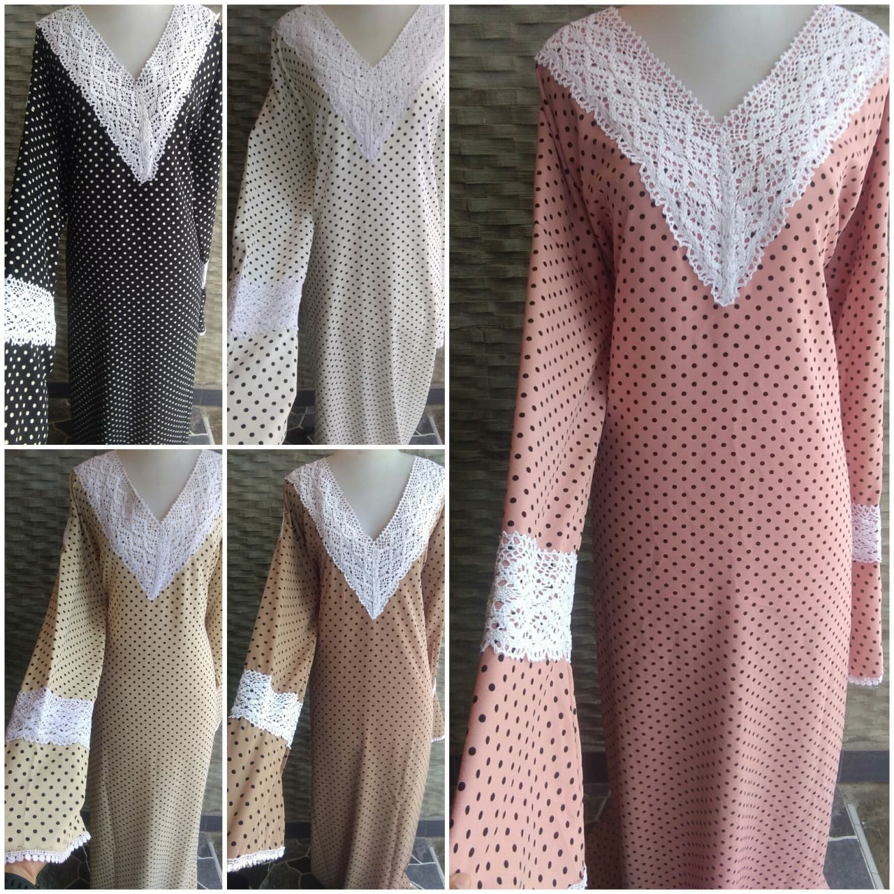 Abaya Seri Polkadot