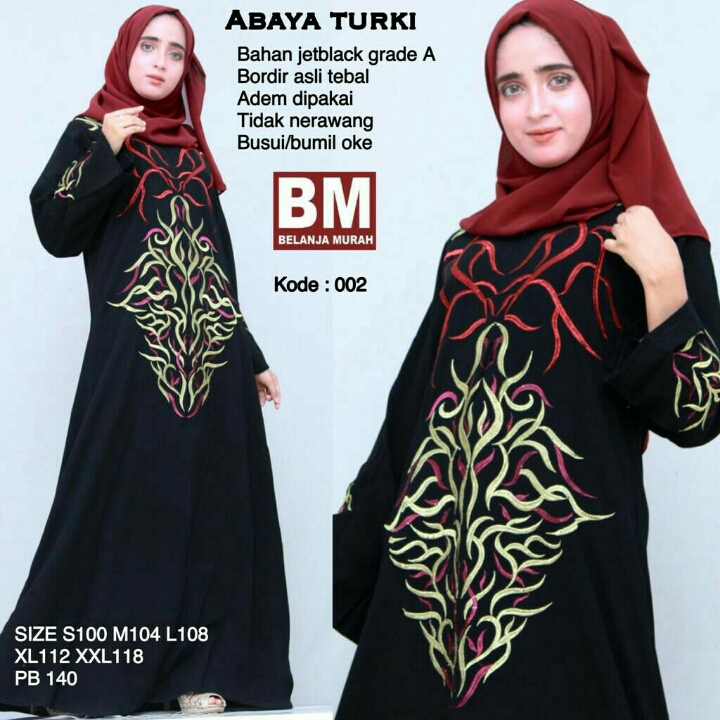 Abaya Turki SH11