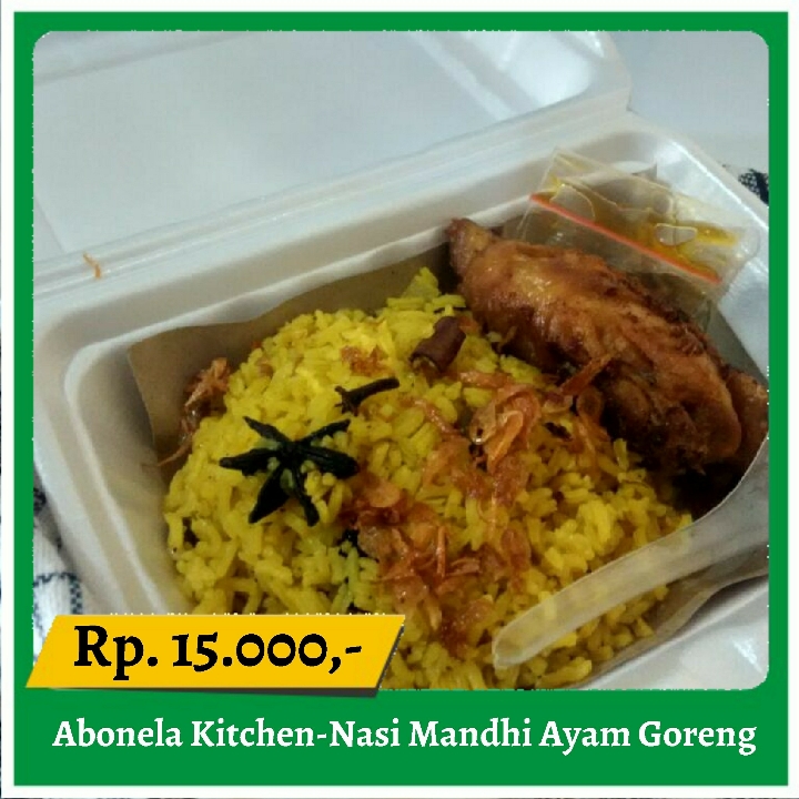 Abonela Kitchen-Nasi Mandhi Ayam Goreng