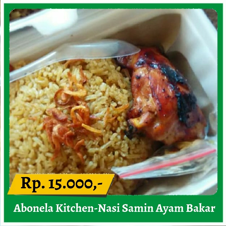 Abonela Kitchen-Nasi Samin Ayam Bakar