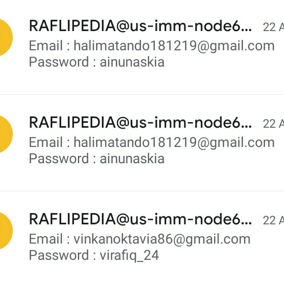 Acc Atau Akun Gmail Indo Fresh