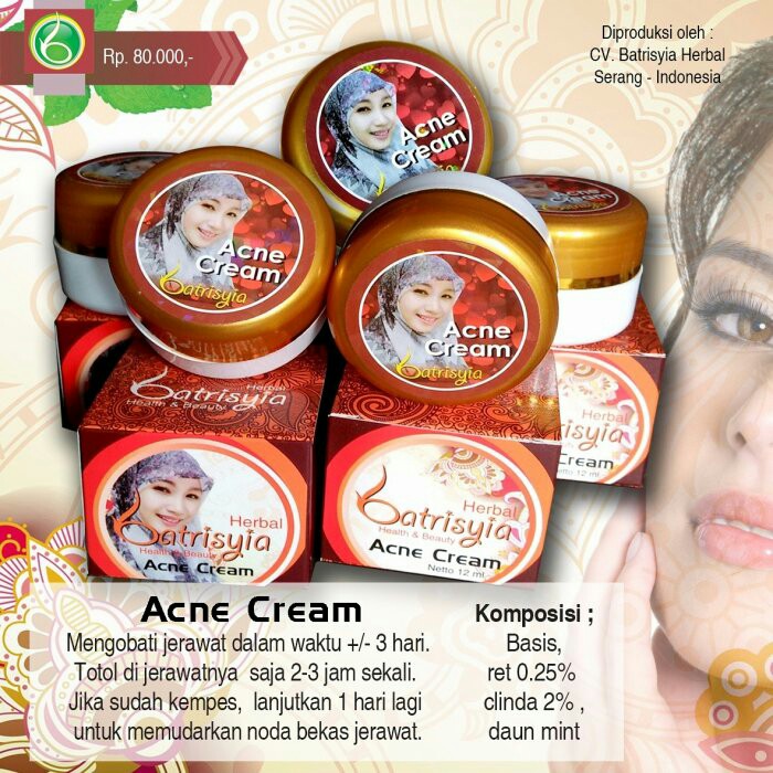 Acne cream
