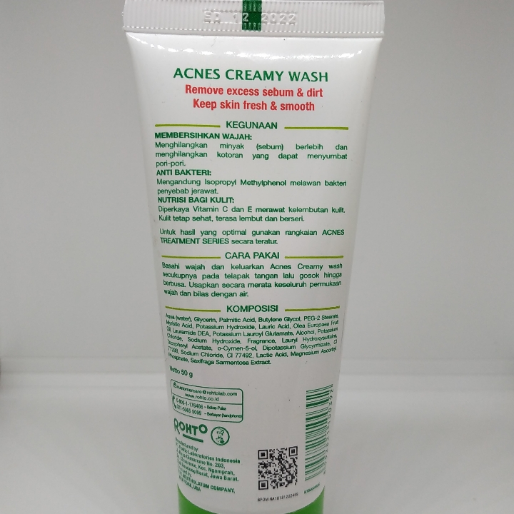 Acnes Creamy Wash 2