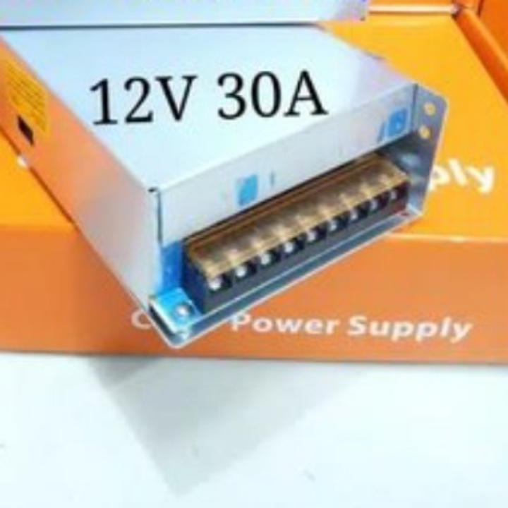 Adaptor Central Switching 30 Ampere 12 Volt Power Supply Jaring 30A 12