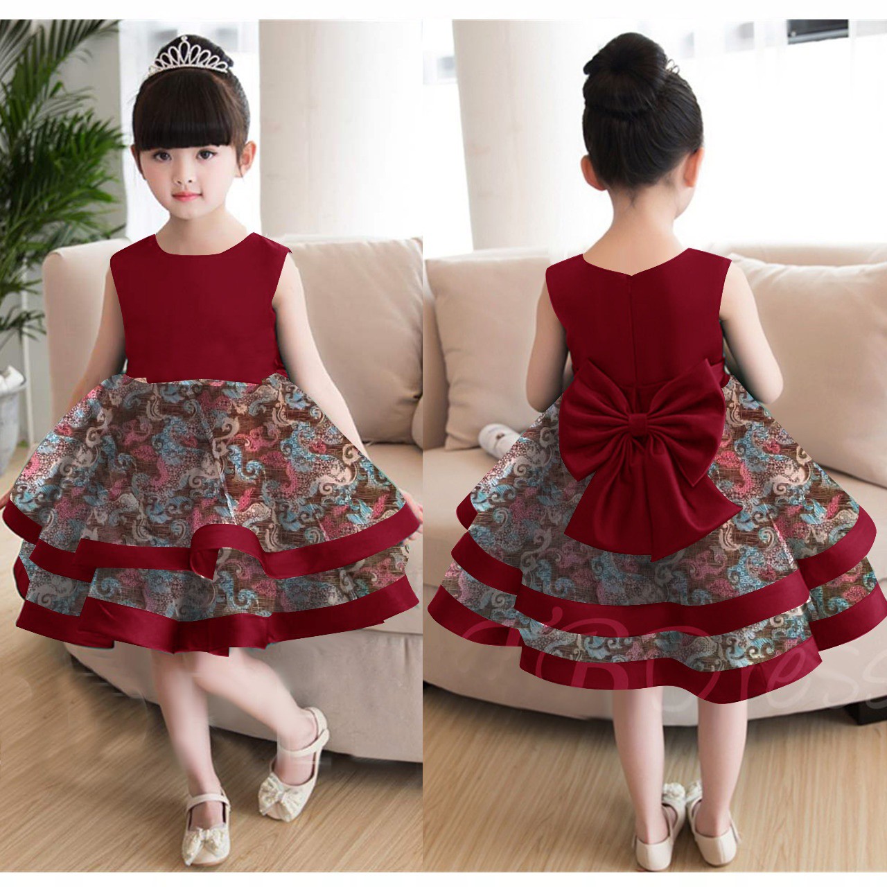Adonia Kids Dress Kisaran Usia 5-7tahun