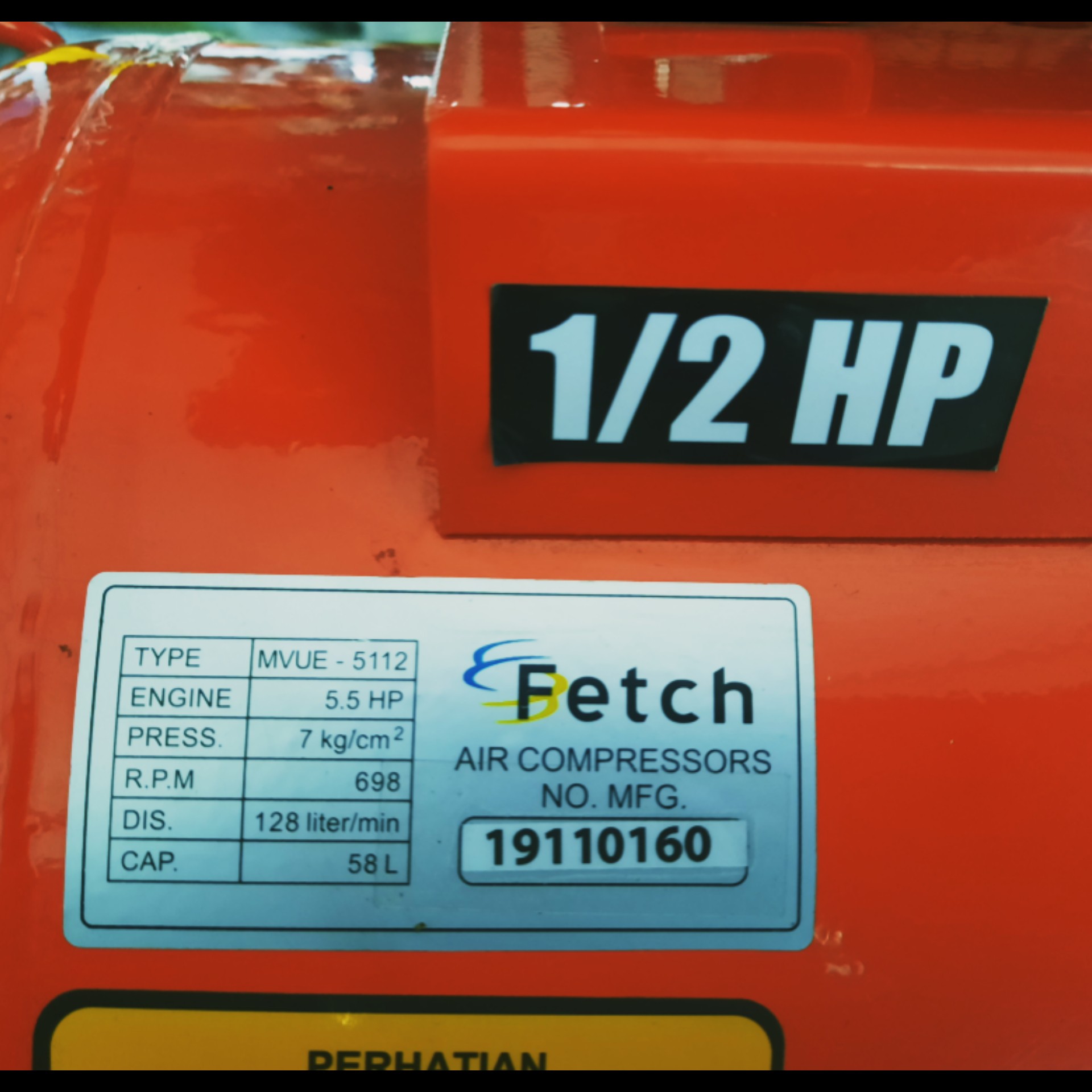 Air Compressor SDP MVUE-5112 5
