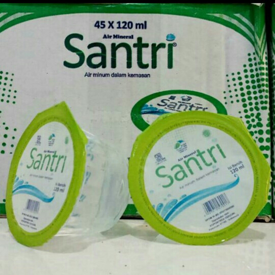 Air Mineral Santri 120ml