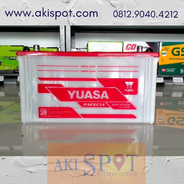 Aki Mobil Yuasa N100 100Ah Aki Basah Harga Tukar Tambah 2