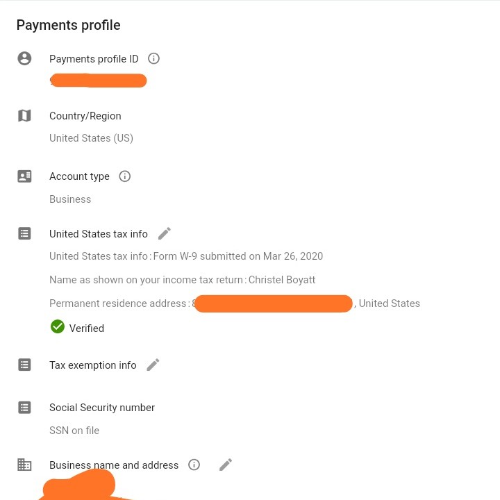 Jasa Submit Tax Adsense USA