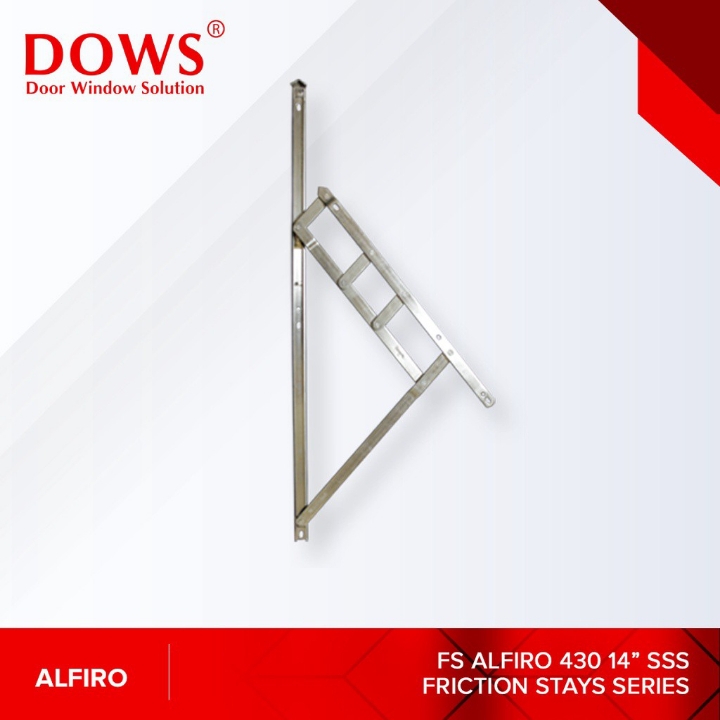 Aksesoris Casement Engsel Stainless Steel Alfiro FS 430 14 inch SSS