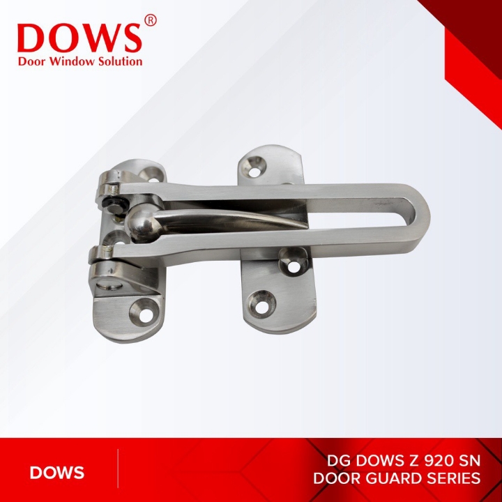 Aksesoris Door Guard Pengaman Rantai Kunci Pintu Dows DG Z 920 SN