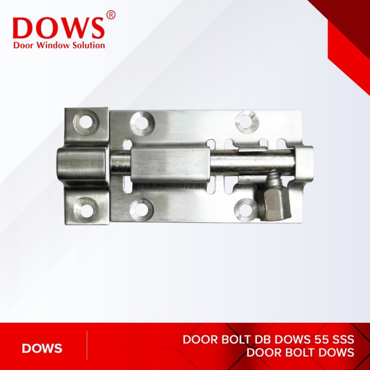 Aksesoris Dows DB 55 Door Bolt Grendel Slot Jendela Pintu