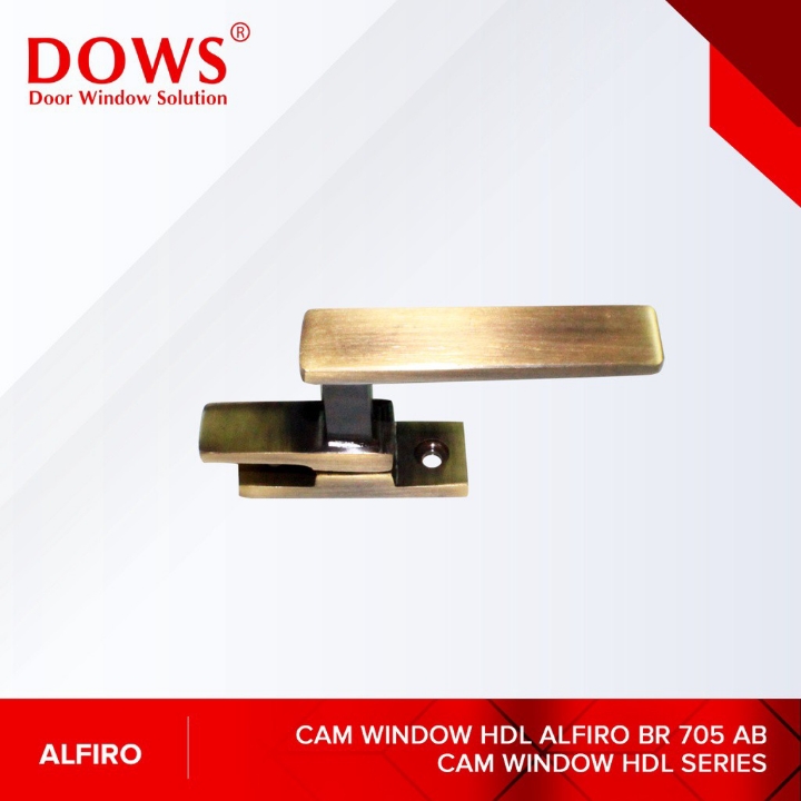 Aksesoris Rambuncis Kunci Jendela HDL Alfiro CWH BR 705 AB