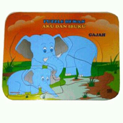 Aku dan ibuku-Gajah