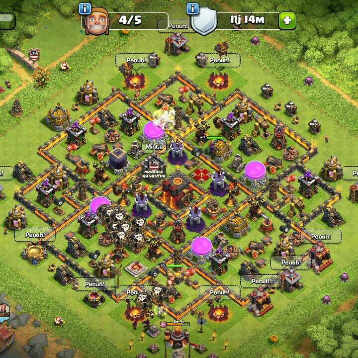 Akun Coc Th 10