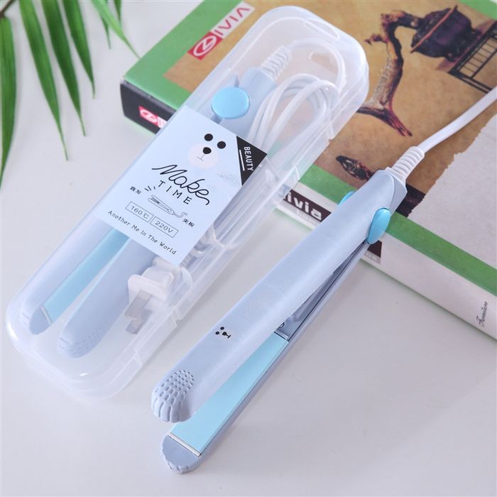 Alat Catok Rambut Mini 2in1 Set Lurus dan Keriting Make Time Karakter 3