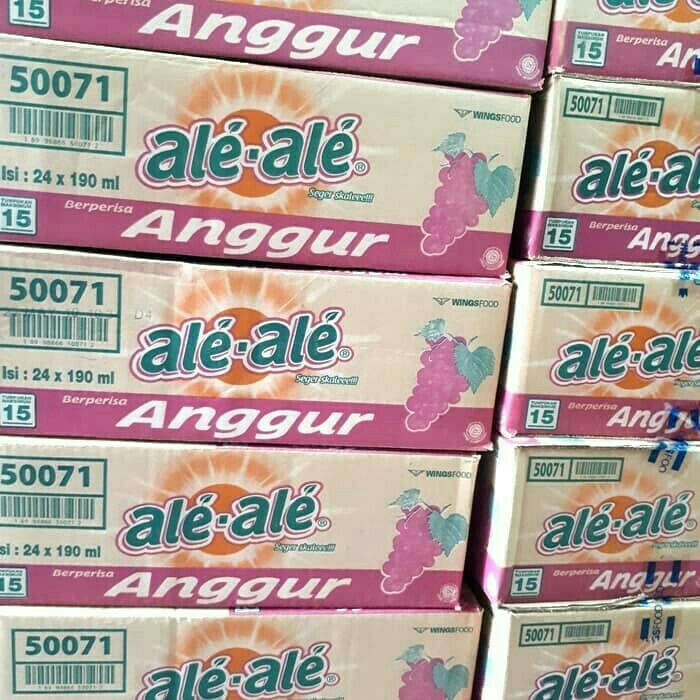 Ale-Ale Minuman Rasa 1 Dos 4