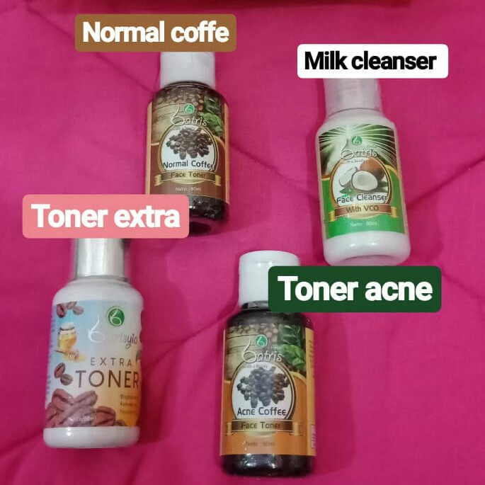 All Variant Toner dan Cleanser Batrisyia Herbal