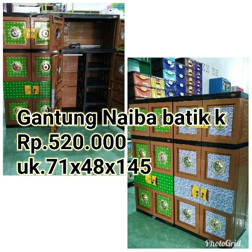 Almari Plastic Gantung Naiba Dan Sbp 