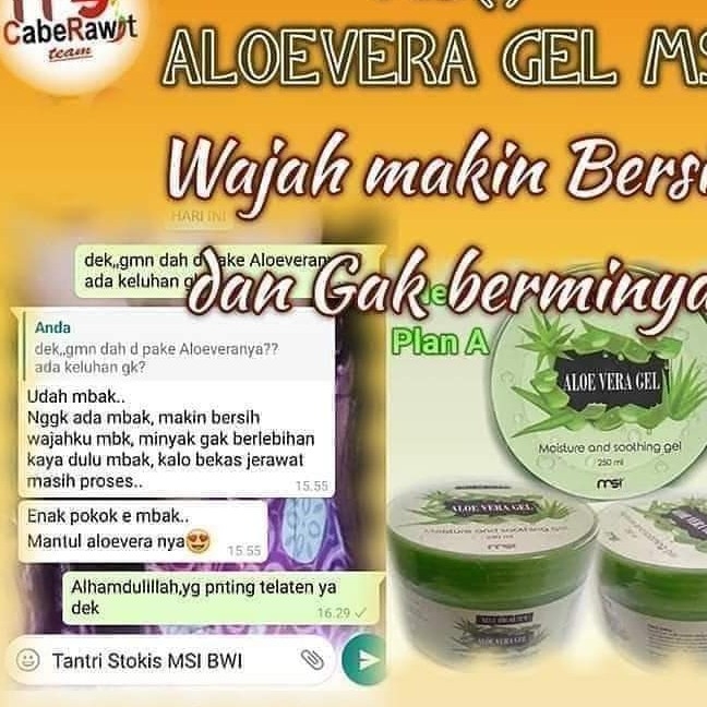 Aloe Vera Gel Msi ORI