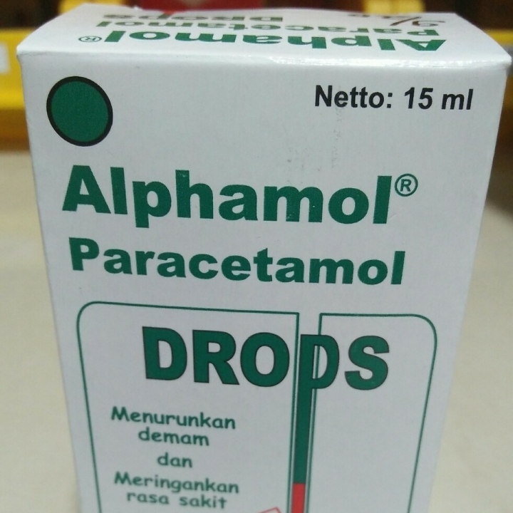Alphamol Drop Atau Paracetamol