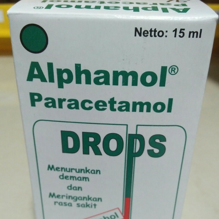 Alphamol Drop Atau Paracetamol