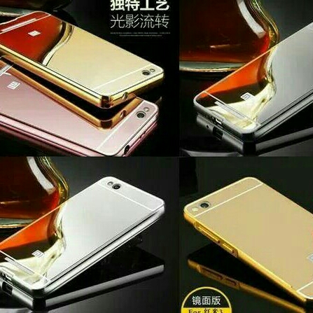 Aluminum Metal Bumper Case Cover For BUMPER MIRROR CASE XIAOMI REDMI 3