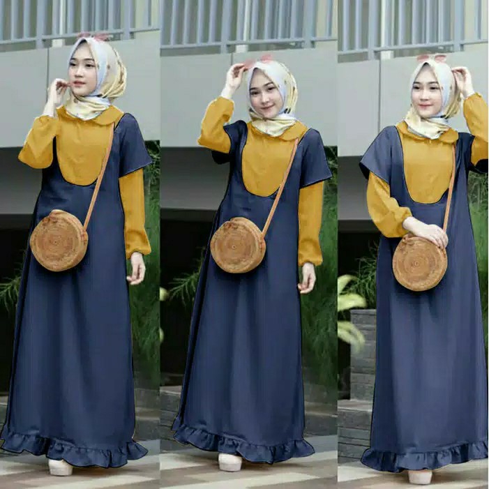 Amanda Maxi  Dress  Gamis Remaja