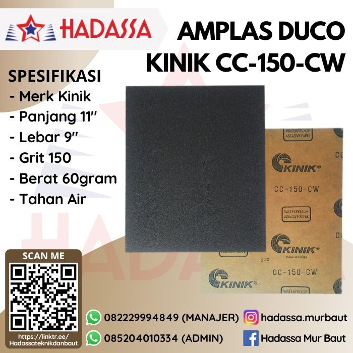 Amplas Duco Kinik CC-150-CW