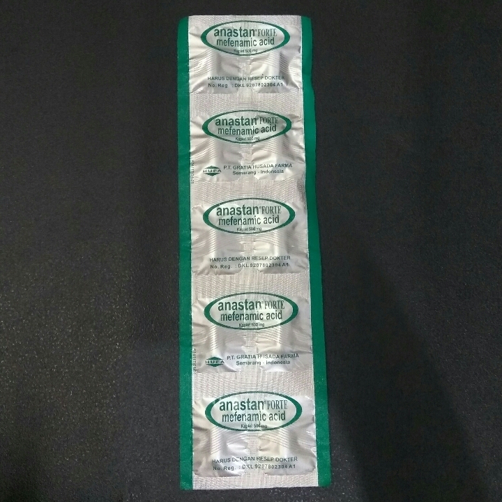 Anastan Forte Atau Asam Mefenamat