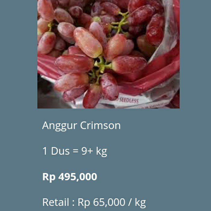 Anggur Crimson