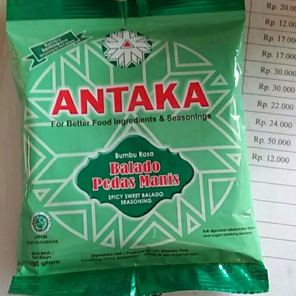 Antaka Balado Pedas Manis 100gr