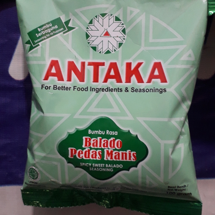 Antaka Rada Balado Pedas Manis