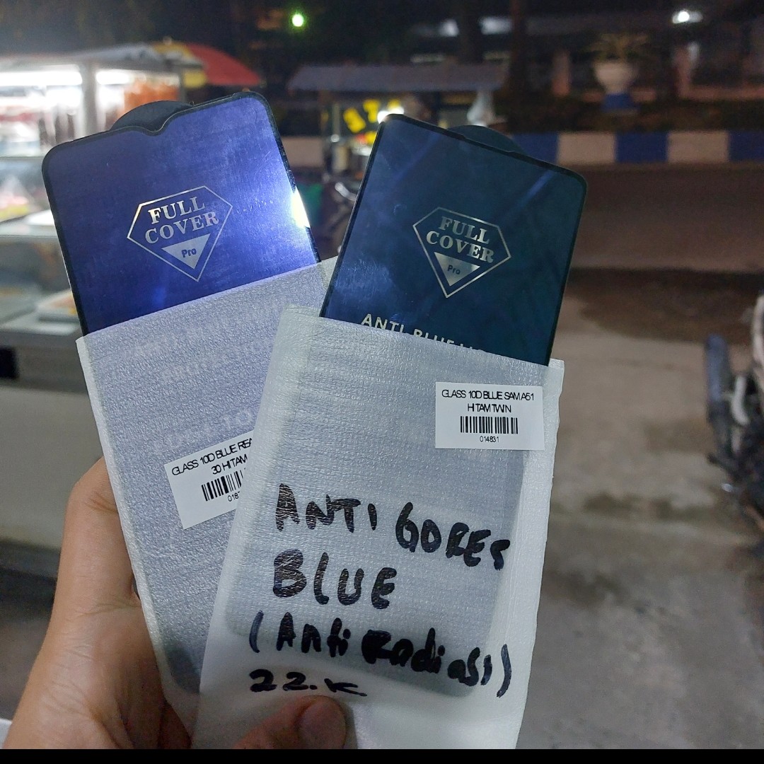Anti Gores Blue Anti Radiasi