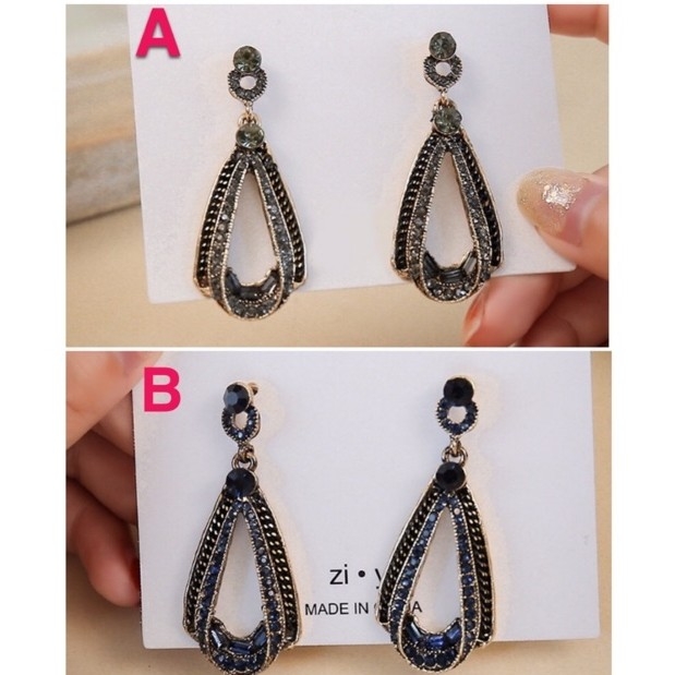 Anting Rumbai Imitasi Mutiara 2