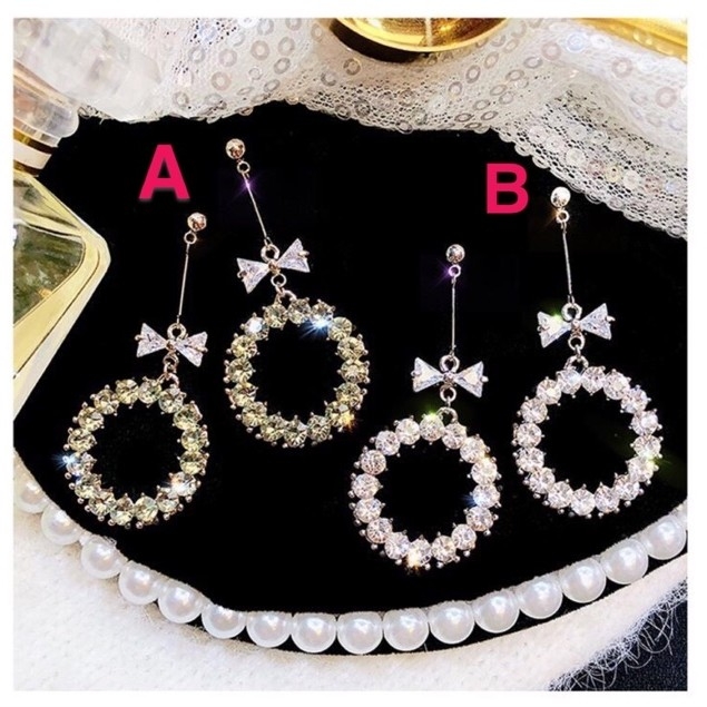 Anting Rumbai Imitasi Mutiara 3