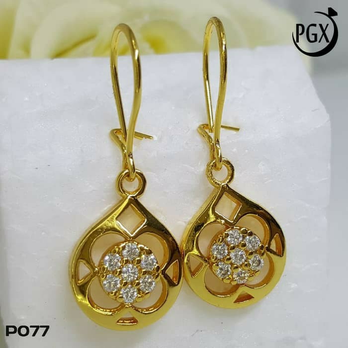 Anting Xuping Yaxiya - Perhiasan Lapis Emas 18 Karat P077
