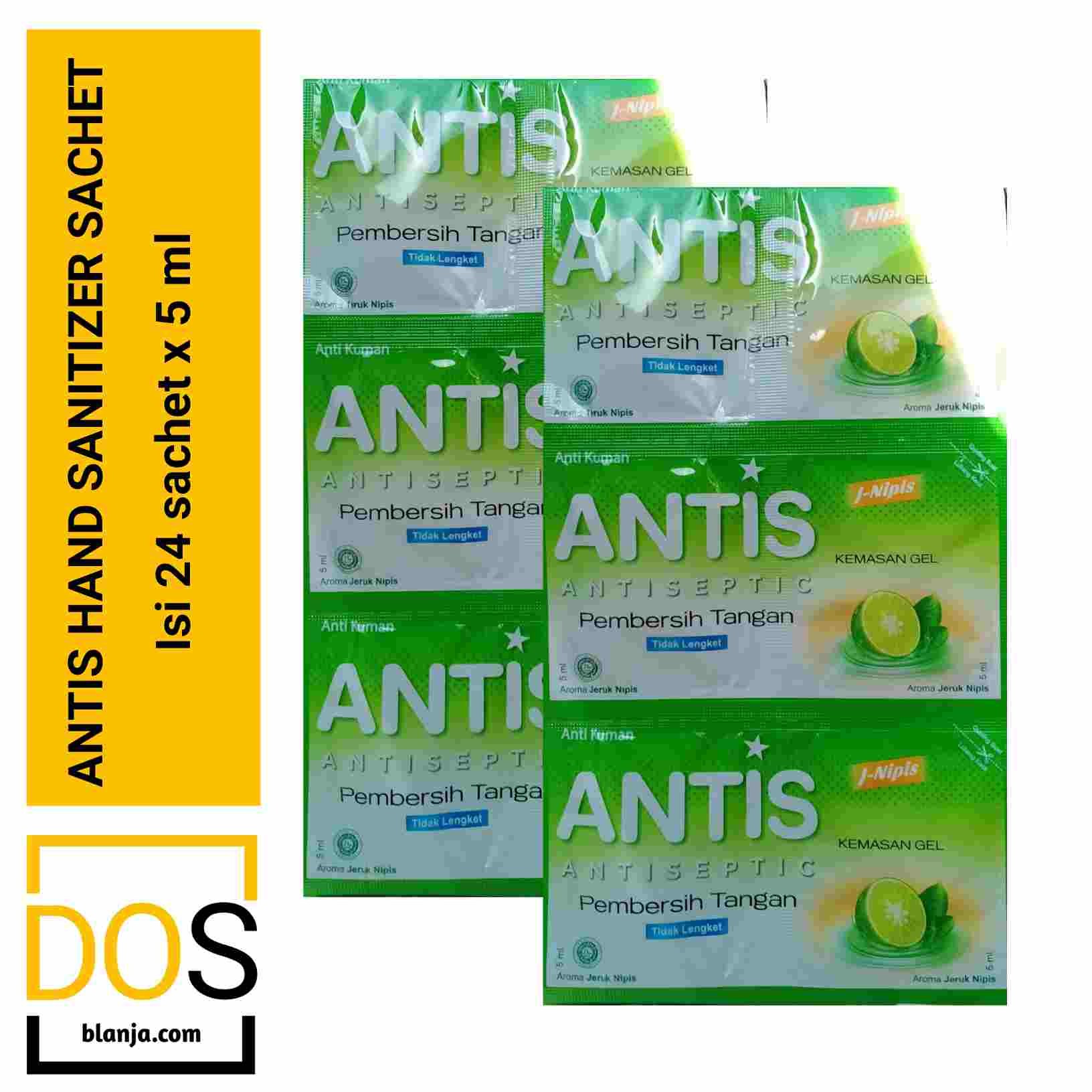 Antis Hand Sanitizer Sachet