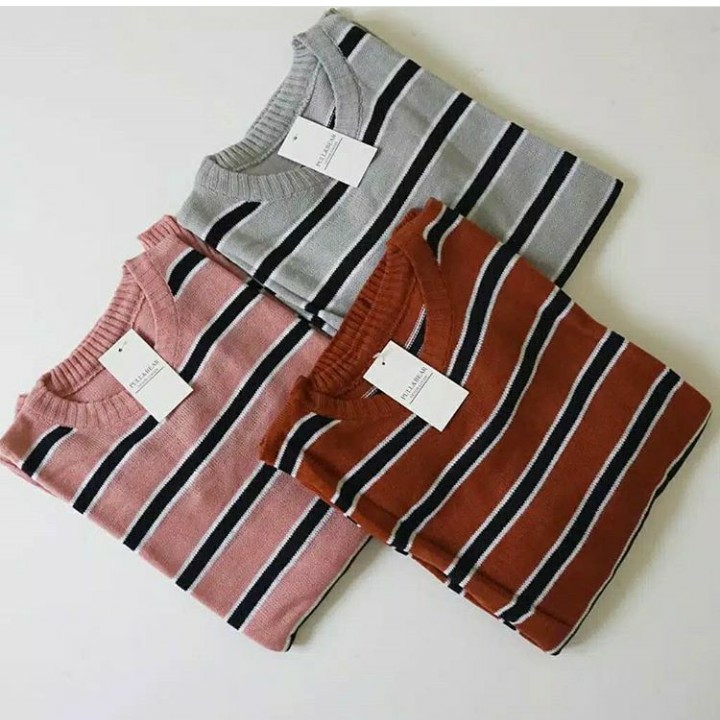 Aory Stripe Dusty Pink