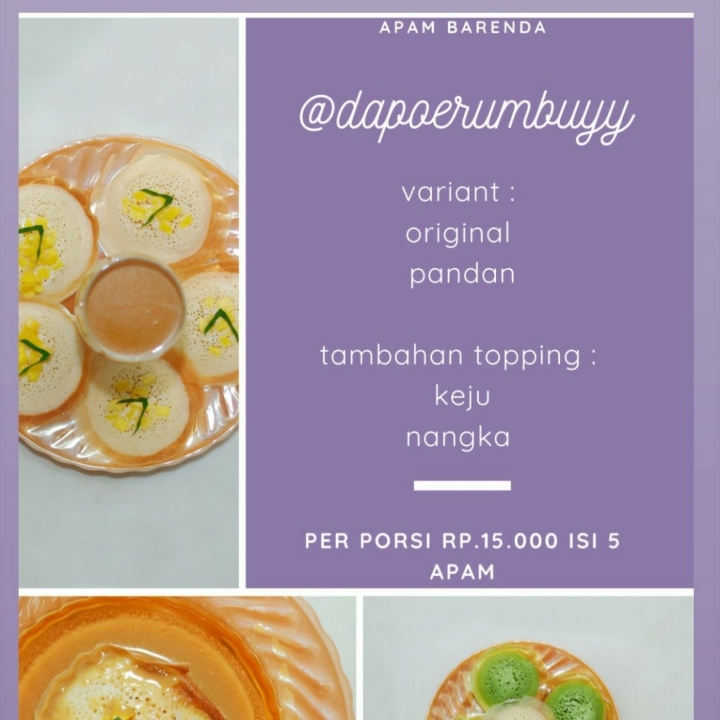 Apam Berenda Dapoer Umbuy