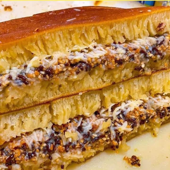 Apam Pisang Cokelat Susu