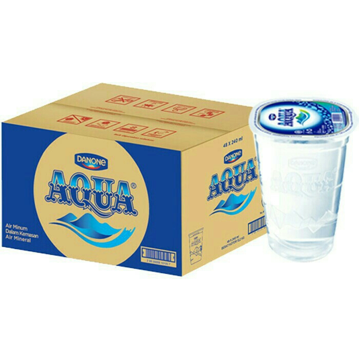 Aqua Gelas 240 Ml