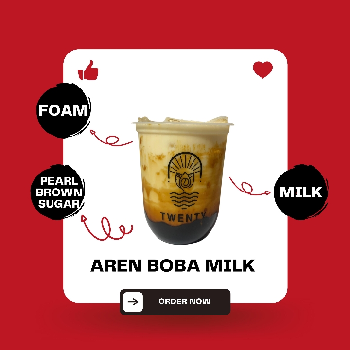Aren Boba Milk