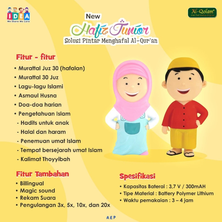 Arisan 10 bulan New Hafiz Junior 3