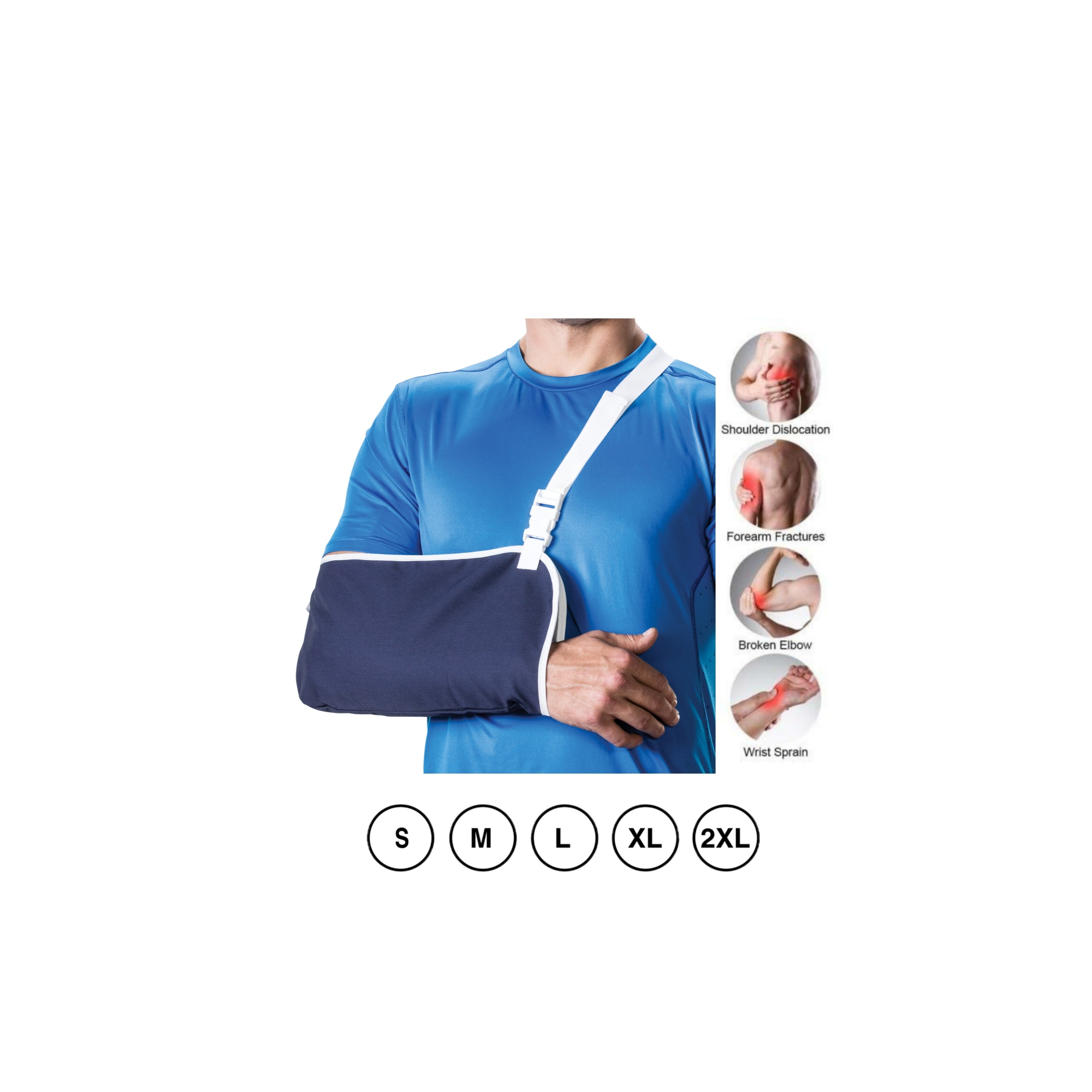 Arm sling body support