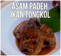 Asam Padeh Ikan Tongkol